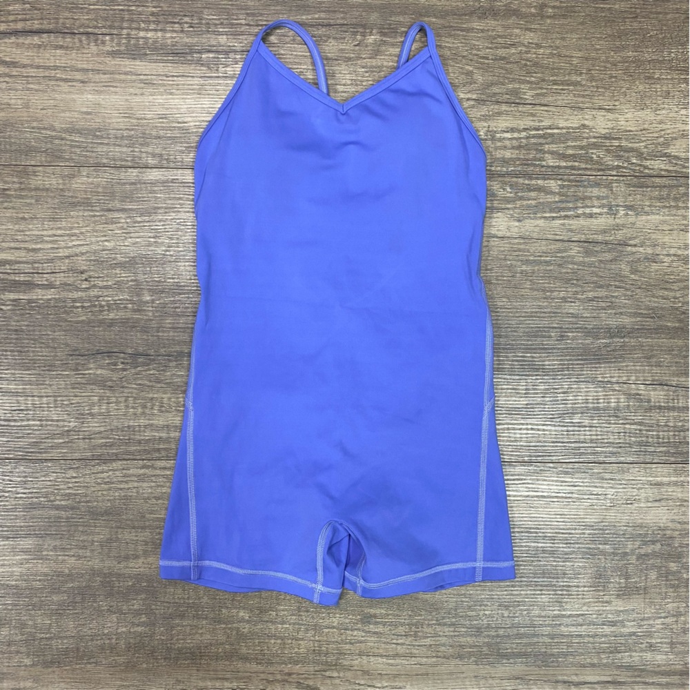 Til You Collapse Vibrant Blue Romper